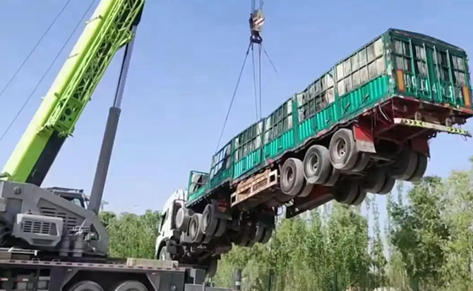 黄江镇道路脱困救援案例